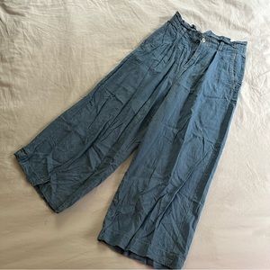 Zara Cropped Wide Leg Pant